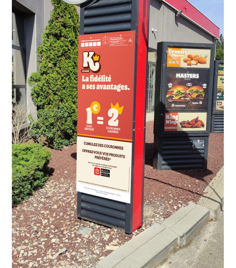 Panneau en PVC expansé (devis sur demande)