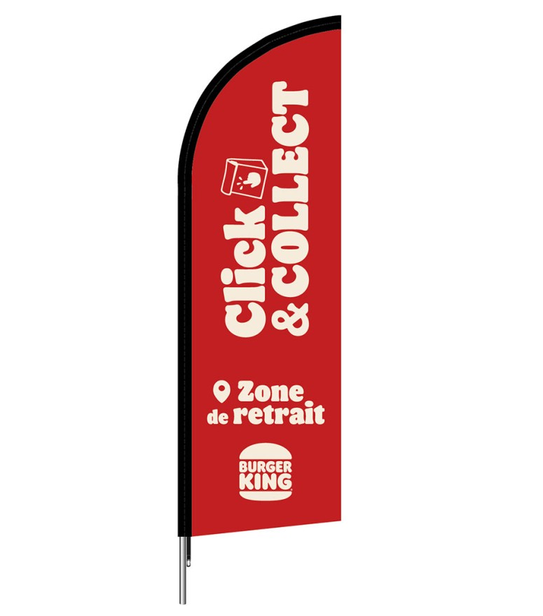 Drapeau oriflamme (devis sur demande)