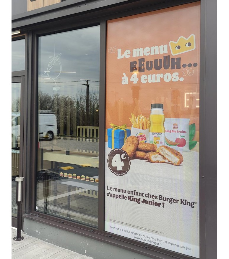 Vinyle microperforé