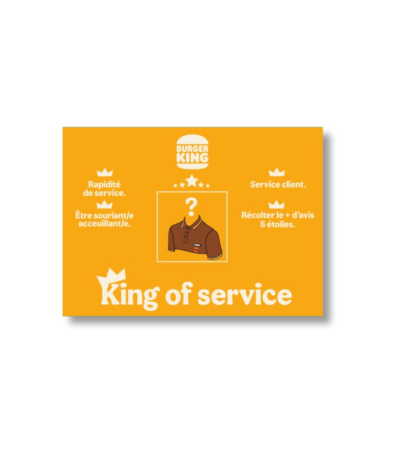 Panneau King Of Service